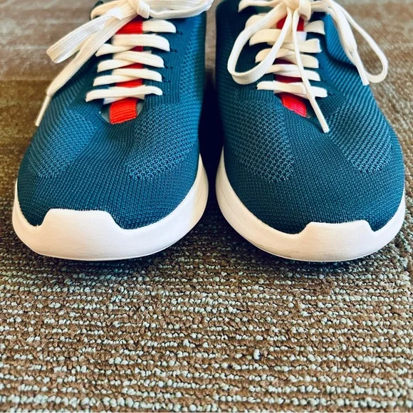 Kizik Deep Sea Blue Athens Slip On Hands Free Casual Sneakers Women 8 Men 6.5 - Picture 3 of 11